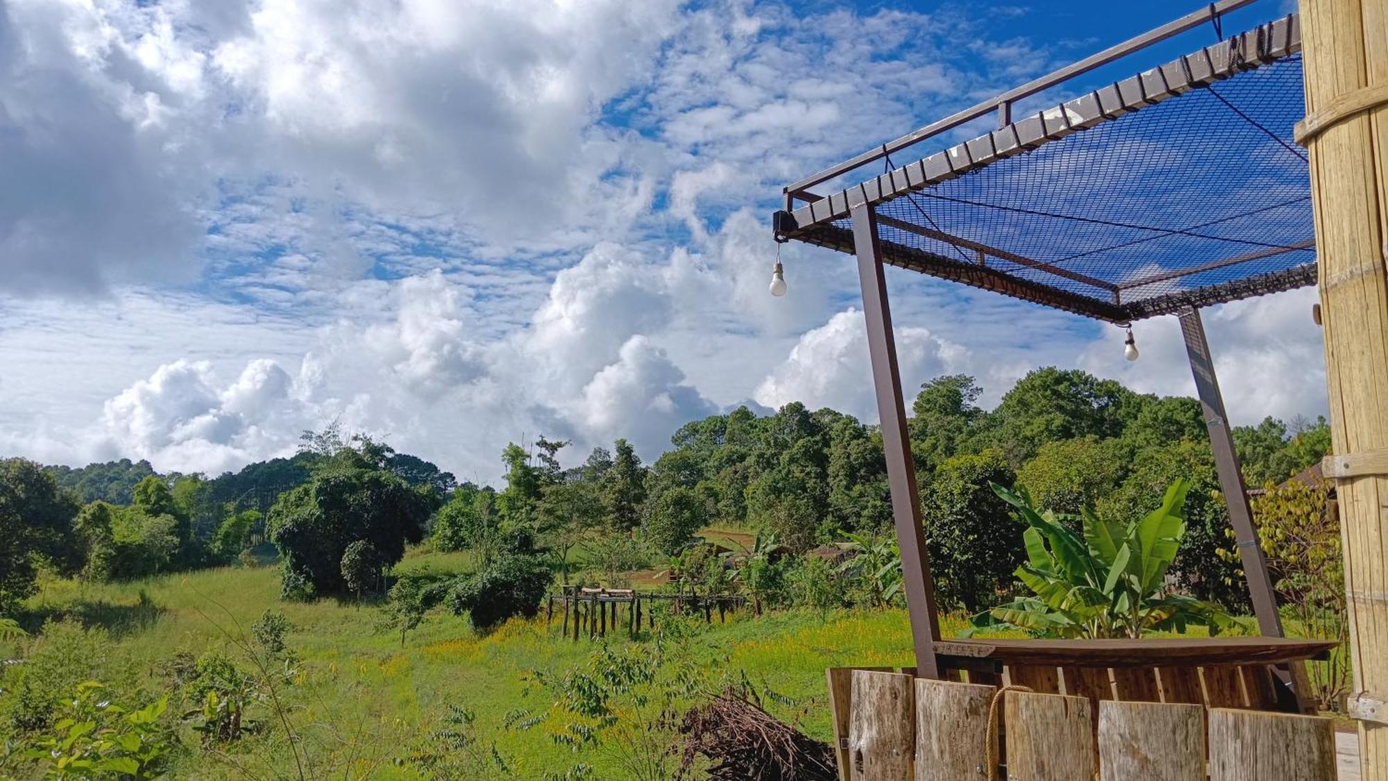 ไร่นิธิสุนทร Nithisoonthon Farmstay Mae Hong Son Bagian luar foto